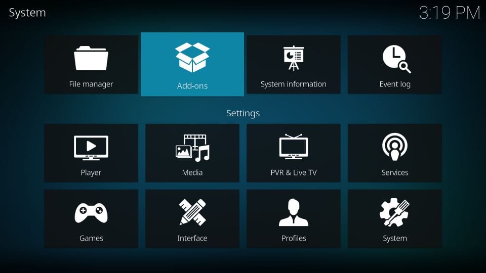 6IPTV Kodi Einstellungen Add-Ons